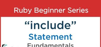 #31 Ruby Tutorial – Include Statement concept & codes in Ruby