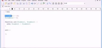 Beginner PHP Tutorial – 31 – Functions with Arguments