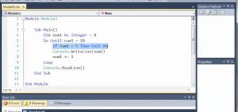 Visual Basic Tutorial – 32 – Exit Do Loops