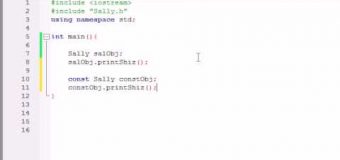 Buckys C++ Programming Tutorials – 44 – const Objects
