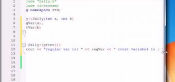 Buckys C++ Programming Tutorials – 45 – Member Initializers