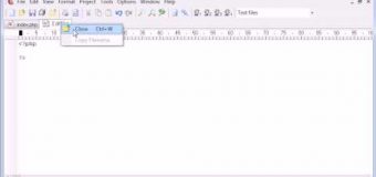 Beginner PHP Tutorial – 54 – Creating a Find and Replace Application Part 1