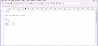 Beginner PHP Tutorial – 56 – Creating a Find and Replace Application Part 3