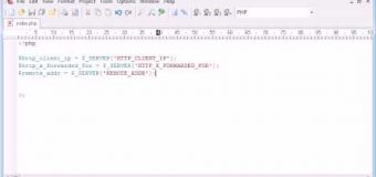 Beginner PHP Tutorial – 66 – Better Way to Get Visitors IP Address