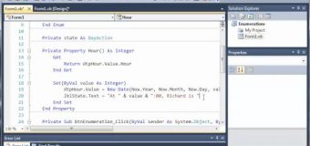 Visual Basic Tutorial – 66 – More On Properties