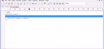 Beginner PHP Tutorial – 73 – Setting PHP Sessions