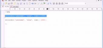 Beginner PHP Tutorial – 76 – Deleting Cookies with PHP
