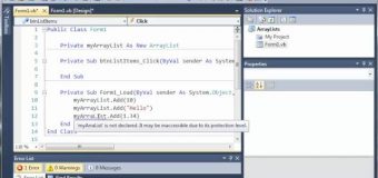 Visual Basic Tutorial – 80 – More On ArrayLists Part 1