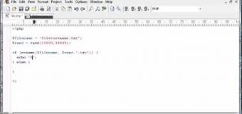 Beginner PHP Tutorial – 86 – File Handling: Deleting and Renaming Files Part 2