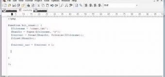 Beginner PHP Tutorial – 92 – Creating a non-unique Hit Counter