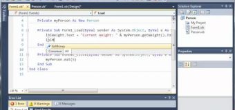 Visual Basic Tutorial – 92 – Person Part 1
