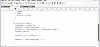 Beginner PHP Tutorial – 95 – Creating a File Based Unique Hit Counter Part 3