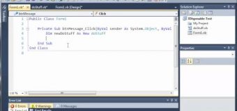 Visual Basic Tutorial – 100 – Introduction To IDisposable