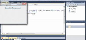 Visual Basic Tutorial – 101 – Using   End Using