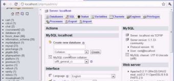 Beginner PHP Tutorial – 110 – phpMyAdmin Part 1