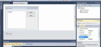 Visual Basic Tutorial – 138 – Timers