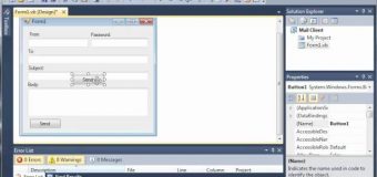 Visual Basic Tutorial – 141 – SMTP Client Part 1   Building The Interface