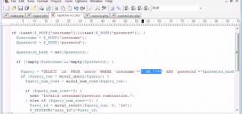 Beginner PHP Tutorial – 143 – Protecting the User Against SQL Injection