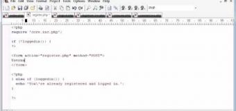 Beginner PHP Tutorial – 144 – Registration Form Part 1