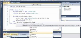 Visual Basic Tutorial – 142 – SMTP Client Part 2   Creating The Message And Credentials