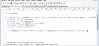 Beginner PHP Tutorial – 145 – Registration Form Part 2