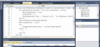 Visual Basic Tutorial – 152 – Game Part 8   Popeye Attack